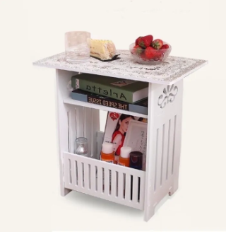 Mini Sofa Side Table - Compact Living Room End Table