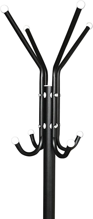 12 Hook Clothing Rack Stand - Freestanding Entryway Organizer