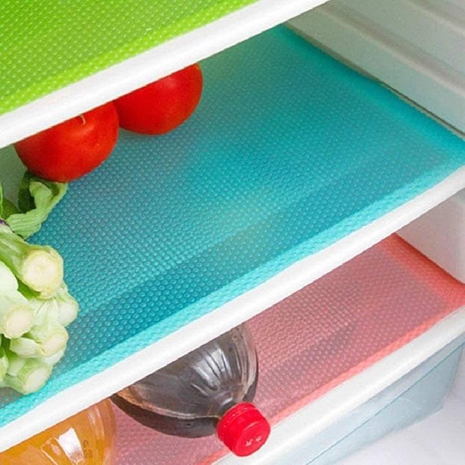 Refrigerator Mats 4pc Set - Kitchen Organization