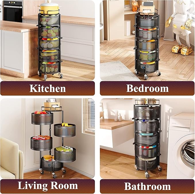 Fruit and Vegetable Basket Bowls - Premium Storage & Display Bowls
