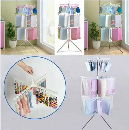 Laundry Drying Organizer - Space-Saving Clothes Drying Rack