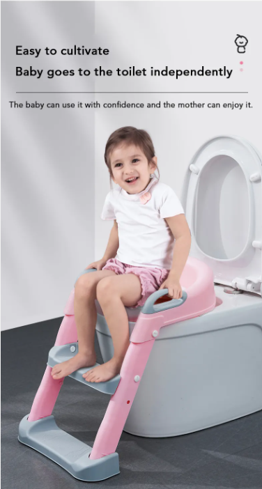 Adjustable Soft Toilet Ladder - Kids Step