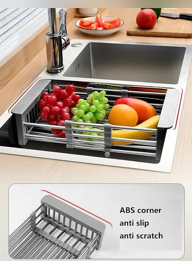 Kitchen Drain Rack - Dish Drying Organizer